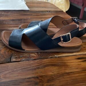 Well lived in  sandals